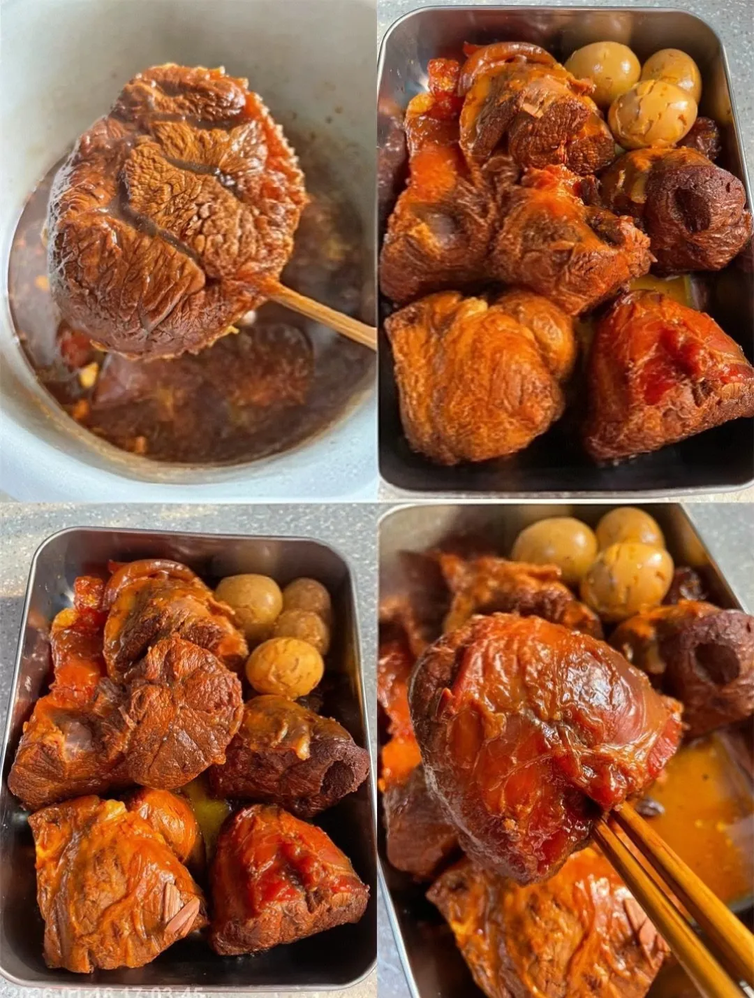 当餐30斤牛腱肉商用配方!金牌酱牛肉酱香麻辣,卤汁循环用超省钱