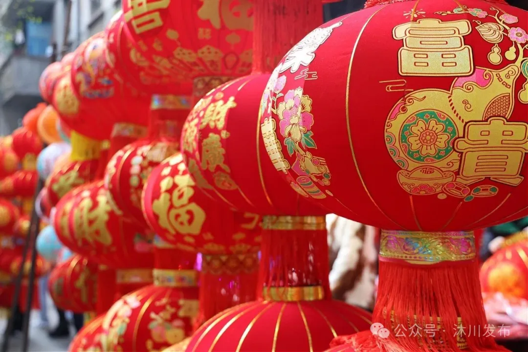 红灯映竹乡 年货满仓廪 快来沐川把“福”带回家!