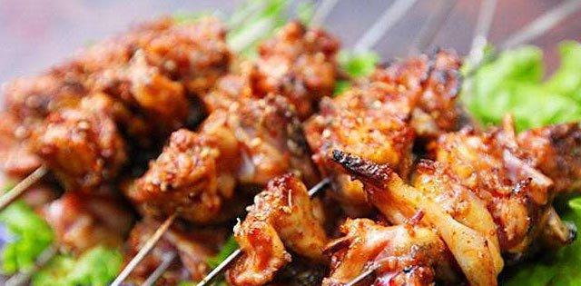 熏烤鸡架、​美味烤鸡架制作技术