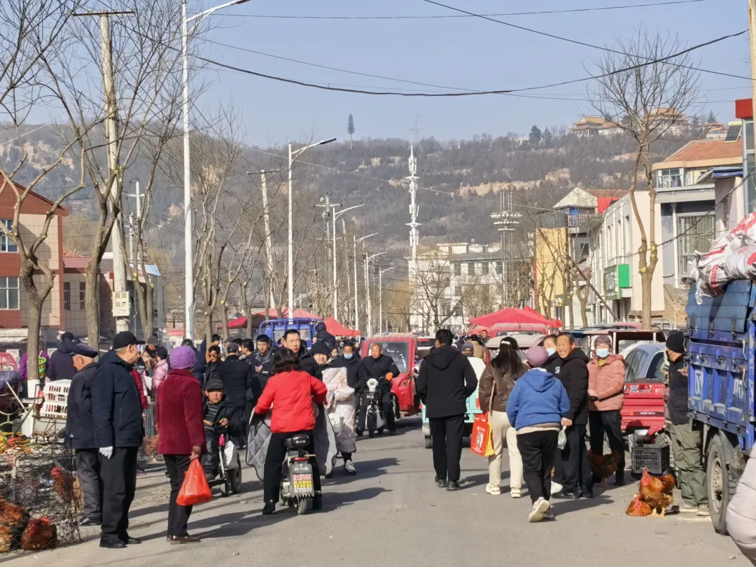 泾川年货市场人气爆棚