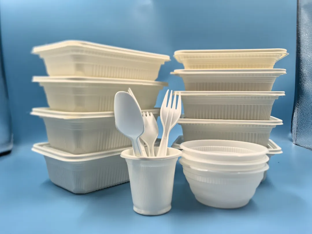 海南优碳推出PLA耐热系列餐饮具