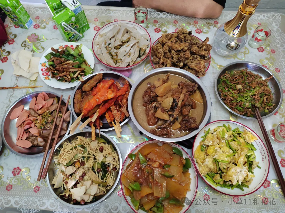 大年初二回娘家，美味烫嘴