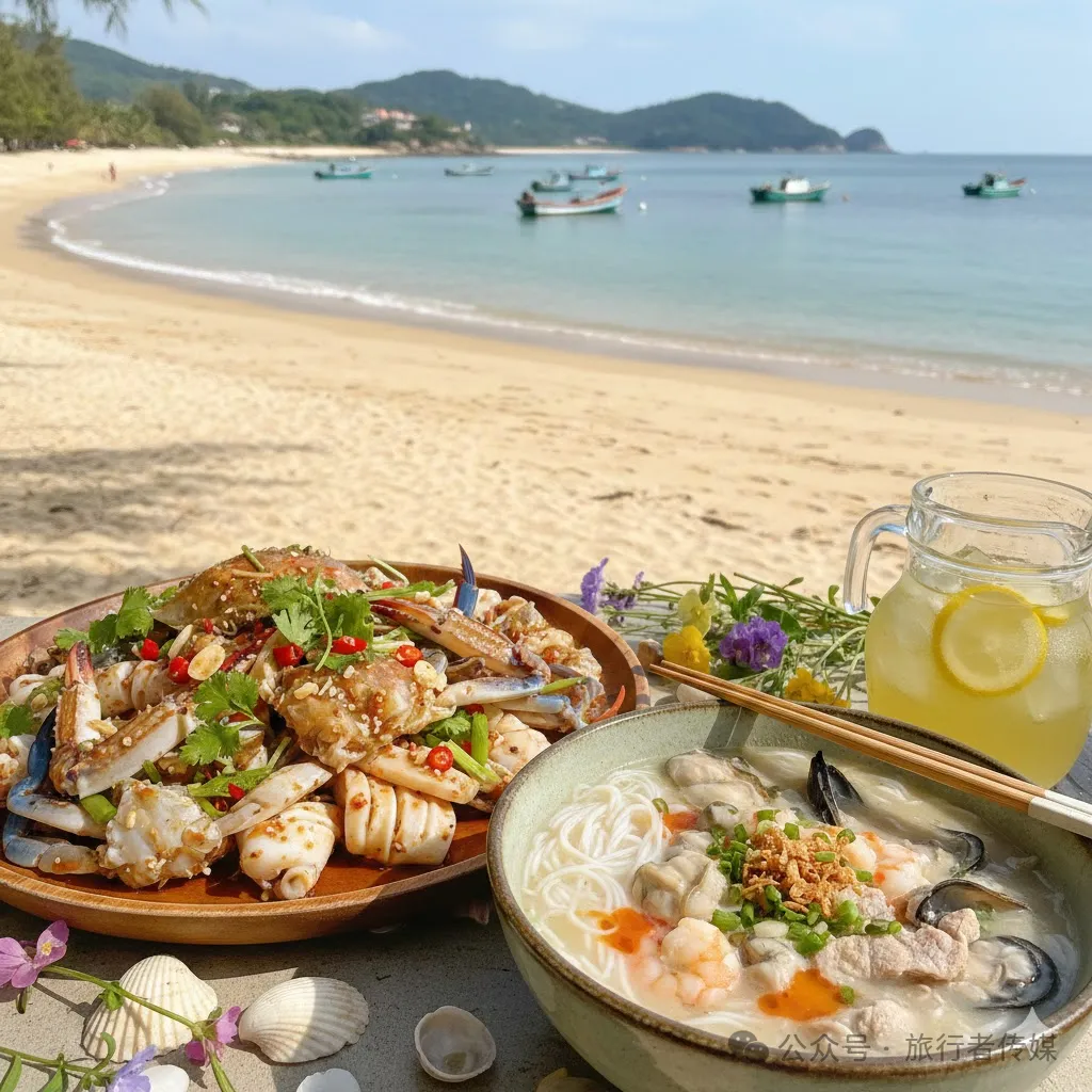 海滨春日美食清单！潮汕生腌 + 泉州面线糊，海鲜超鲜