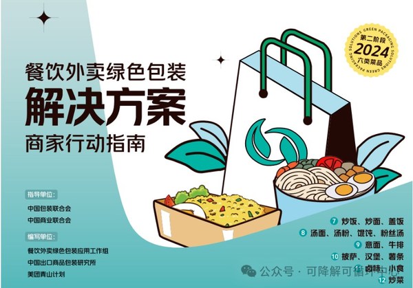 餐饮外卖绿色包装信息平台正式上线