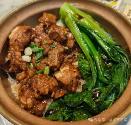 广州地标美食!喜和煲仔饭,黄金锅巴香脆封神!