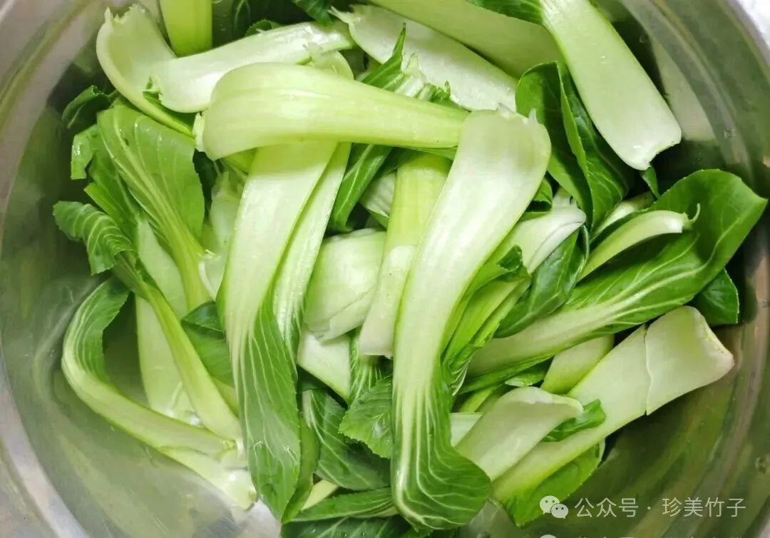低脂又美味的香菇炒油菜