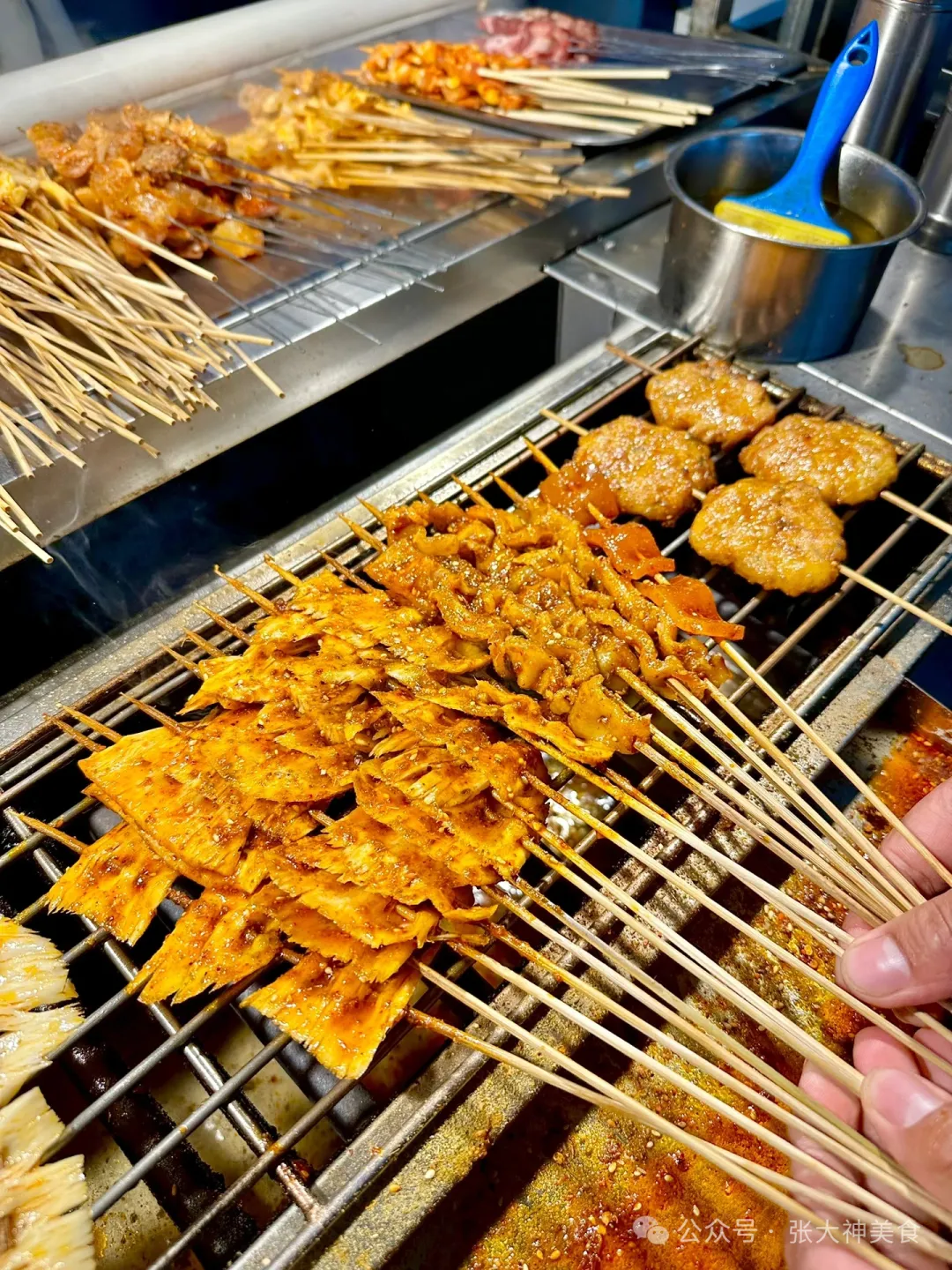 当餐揭秘烧烤店镇店烤牛板筋,商用配方精准到克