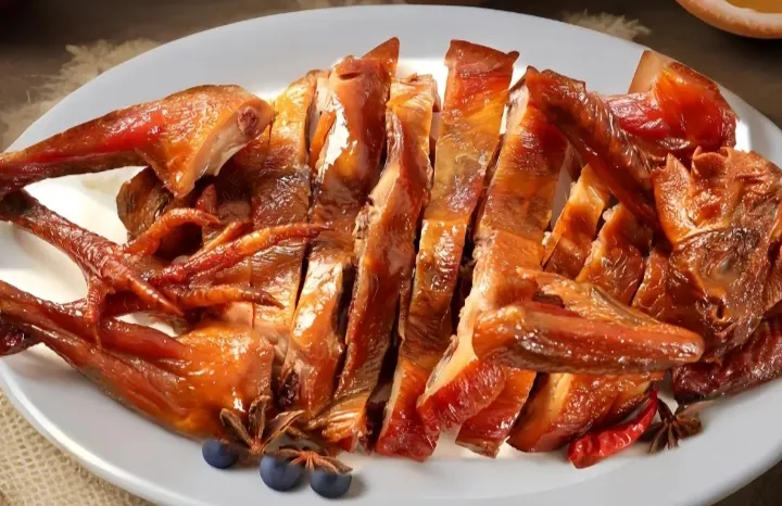 地方特色美食之藤桥熏鸡的制作