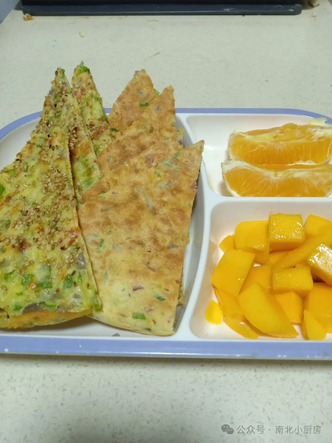 早餐饼这样做太香了!三种食材配一起,香到邻居来敲门