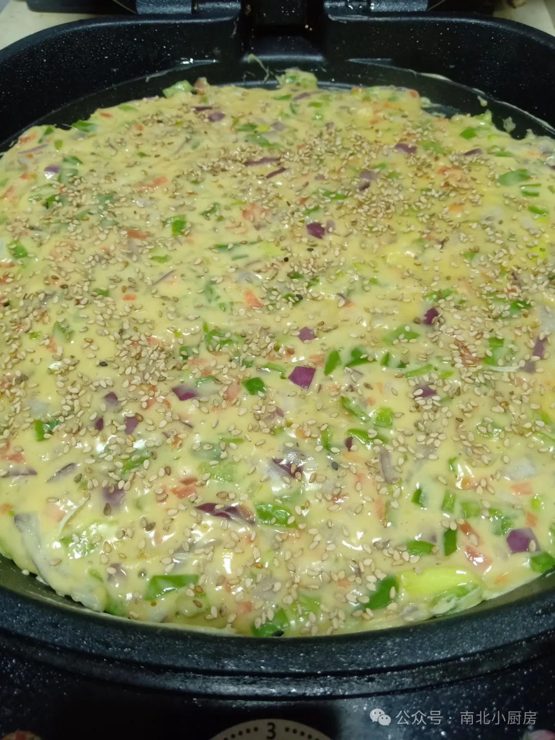 早餐饼这样做太香了!三种食材配一起,香到邻居来敲门