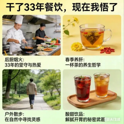 干了33年餐饮,现在我悟了