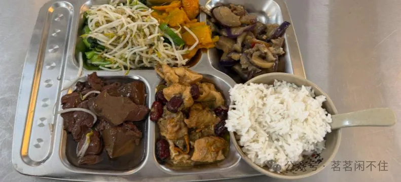 广州番禺6元自助饭堂，五菜一汤，新鲜食材非预制