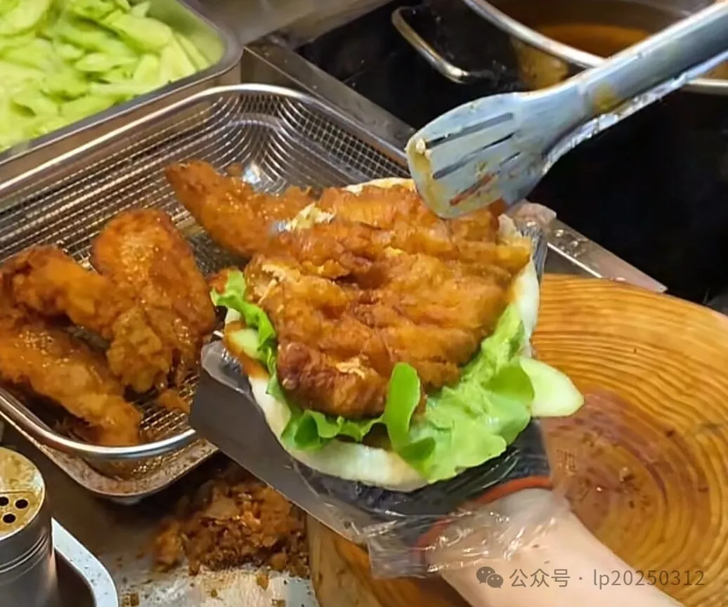 当餐炸鸡馍商用全套配方公开,摆摊开店直接用