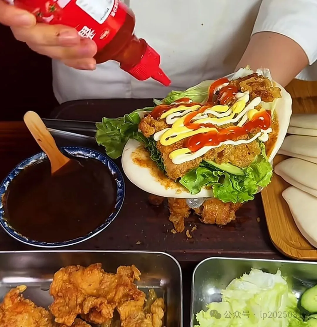 当餐炸鸡馍商用全套配方公开,摆摊开店直接用