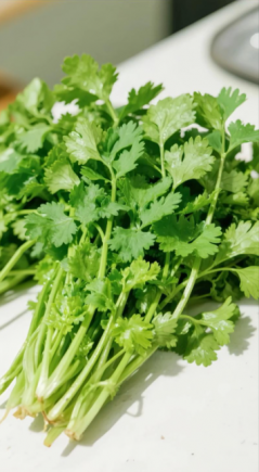 香菜（学名：芫荽，Coriandrum sativum L.）作为一种兼具调味与药用价值的植物